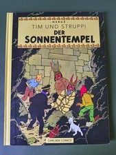 Tim und Struppi - Farbfaksimile - Band 13 - Der Sonnentempel - Carlsen HC