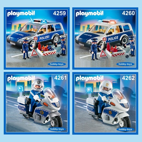 Playmobil polizeifahrzeuge - *,