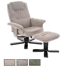 Relaxsessel mit Hocker drehbar