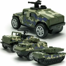 4PCS Militärfahrzeug