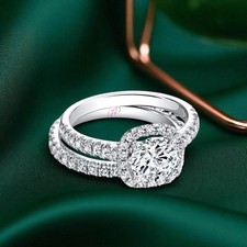 Ehering Set massiv 14K