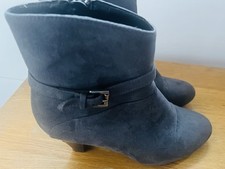 AF, Stiefeletten, Größe: 39, Wildlederoptik  Gr. 39  grau