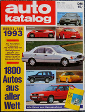 Auto-Katalog 1993 1800 Autos