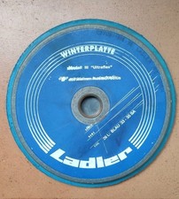  Eisstock Eisplatte Winterlaufsohle Ladler Typ 26 L Blau 