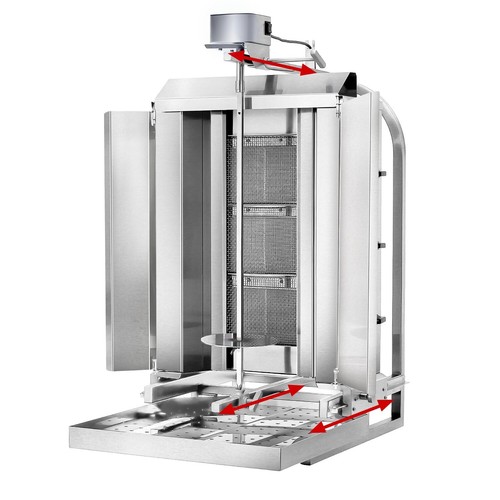 Gas gyros dönergrill - gas,