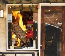3D Grill Kebab Laden BBQ M026