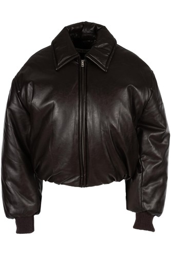 Acne studios braune kunstleder - braune,