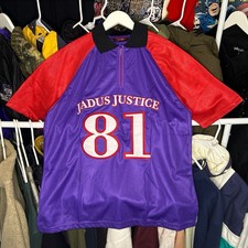 Vintage 90s Embroidered Purple