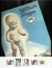 Original historic puppet catalogue Zelluloid PUPPEN Katalog " SCHILDKRÖT "~ 1930