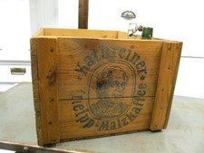 seltene KATHREINER Frachtkiste Massivholz restaurierte Holzkiste Vintage Antik