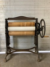 Alte Wäschemangel Mangel Wringer Original Miele Jugendstil um 1920