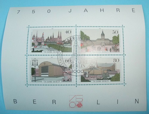 Berlin west 1987 block mi - 1987,