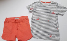 Kombi*name it*Jersey-Shorts*T-Shirt*Mädchen Gr. 110*Rosa*Hose*Shirt*Freizeit*