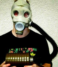  Gasmaske Gummischlauch Halloween Fasching Fetsich Filter  Latex  Gummiartikel  