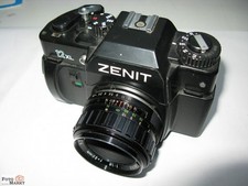 Zenit 12 XL Spiegelreflexkamera Objektiv 1,8 / 50 Auto Color Reflex lens Porst