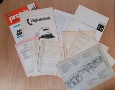 Versch. Unterlagen Eisenbahn DB, 70er Jahre