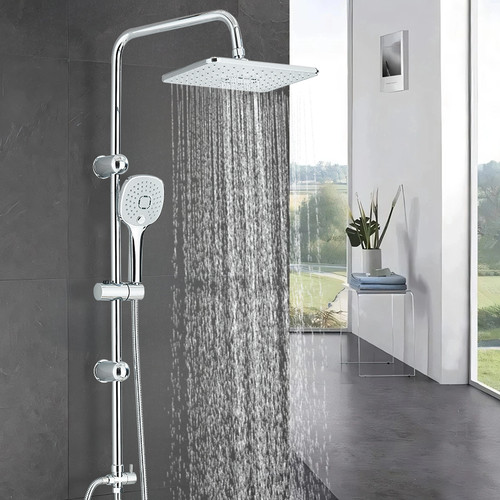 Edelstahl regendusche set - edelstahl,