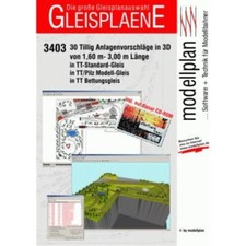 modellplan 3403 Tillig TT-Gleispläne in 3D (USB-Stick) TT + Neu