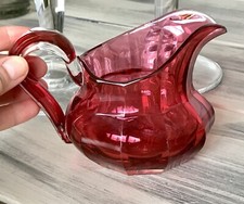 Antik biedermeier rubin rot - biedermeier,