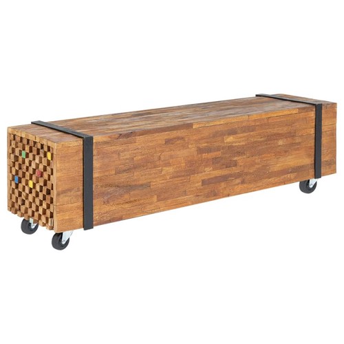 Teak schrank 110x30x32 5cm - teak, 110x30x32,5cm