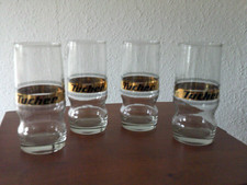 4 kleine Tucher Bier Gläser