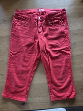 QS s.Oliver Catie Damen Bermuda Shorts Hose Jeans Rot Gr. 40