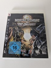 Mortal Kombat vs DC Universe, Sony Playstation 3, PS3, OVP, Anleitung, Poster
