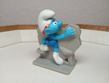 Schleich Handy Schlumpf Felsen Klettern McDonald's 2024 Werbe Schlümpfe Olympia