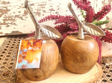 Apfel Mango Holz & Metall