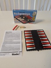 Minispiel Reisespiel Magnetspiel Simba Backgammon Vollständig in OVP 1990er 