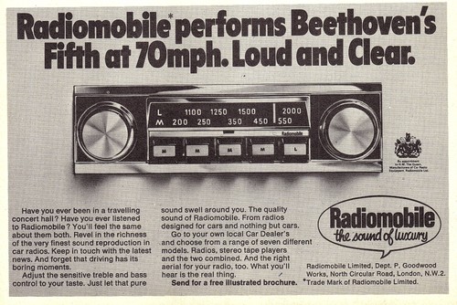 1972 werbung radiomobile - 1972,