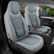 Schonbezüge Sitzbezüge für Citroen C-Crosser Bj 2007-13 in Grau C8