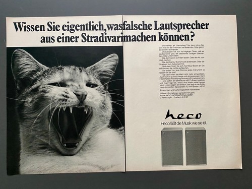 1975 heco lautsprecher boxen - heco,
