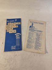 B.V. Karte 7 Straßenkarte