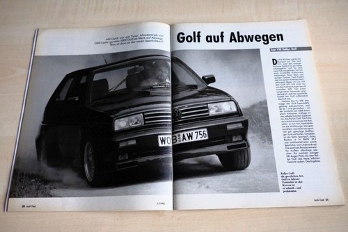 Mot 1989 rallye golf g60 - 01/1989, vw