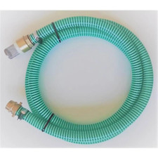 (7,50€/1m) 4m Saugschlauchgarnitur 1Zoll DN 25mm Sauggarnitur Spiralschlauch