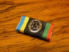 Deutsches Sportabzeichen des DOSB in Silber --- Bandschnalle Orden Bundeswehr