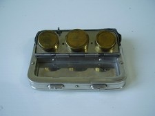 Antike seltene Geldbörse mit Münzspender für 10 und 20 Mark Goldstücke vor 1945