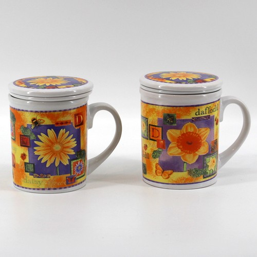 Teetasse mit deckel - +, sieb