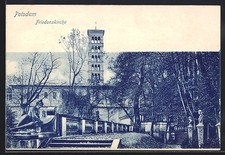 Ansichtskarte Potsdam, Weg zur Friedenskirche 