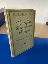 Französische Intonationsübungen - Für Lehrer und Studierende Klinghardt, H. und 