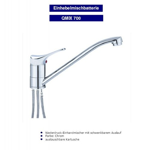 Einhebel armatur qmix 700ndn - einhebel,