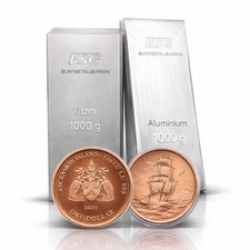 10 Kupfermünzen 1 oz +