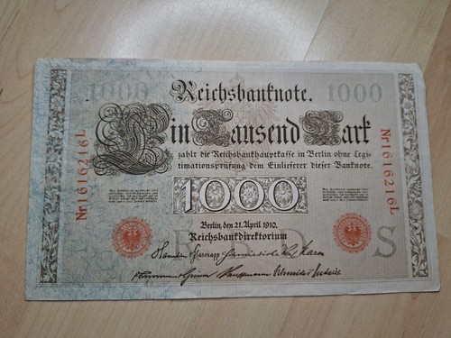 1000 mark reichsbanknote - mark,