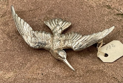 Vogelbrosche 835 silberbrosche - vogelbrosche,
