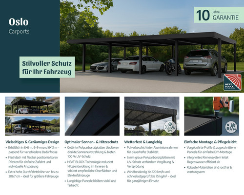 Carport oslo 20x40 - oslo,