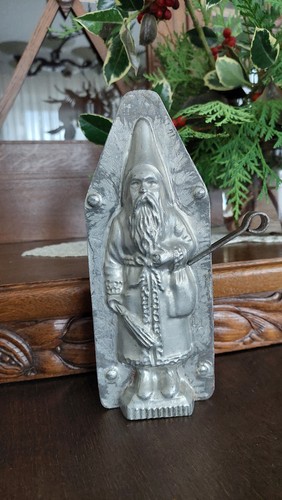 Alte schokoladenform nikolaus - alte,