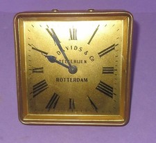 Vintage alte Messing Tischuhr