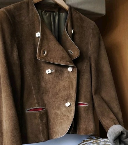 Echt wild leder trachtenjacke - leder,