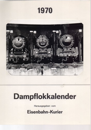 Kalender 1970 dampfkalender - kalender,